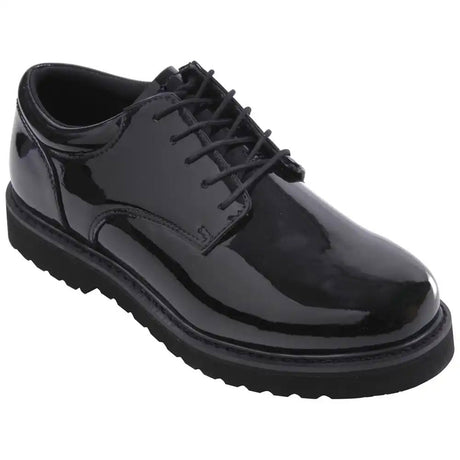 High Gloss Uniform Shoe with Work Tread