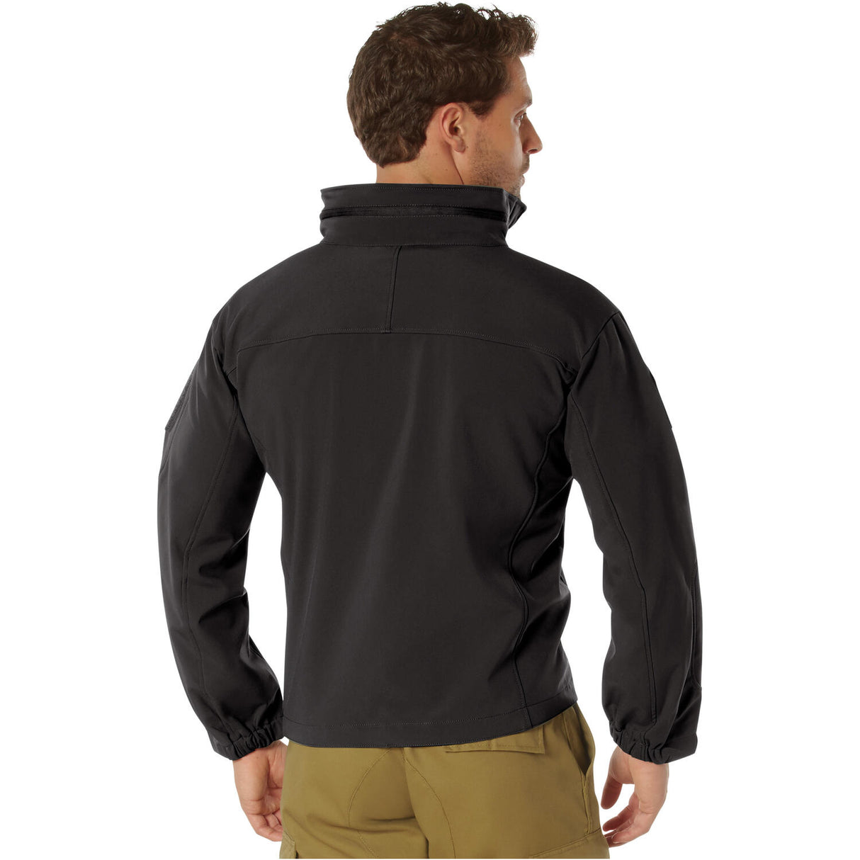 Covert Ops Black Lightweight Soft Shell Jacket