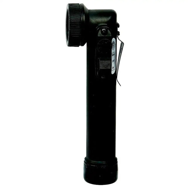 Mini Black Angle Head LED Military Flashlight