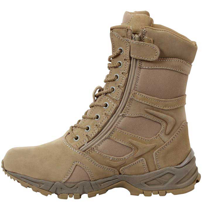 Basic Issue 8-Inch Side Zip Desert Deployment Boot