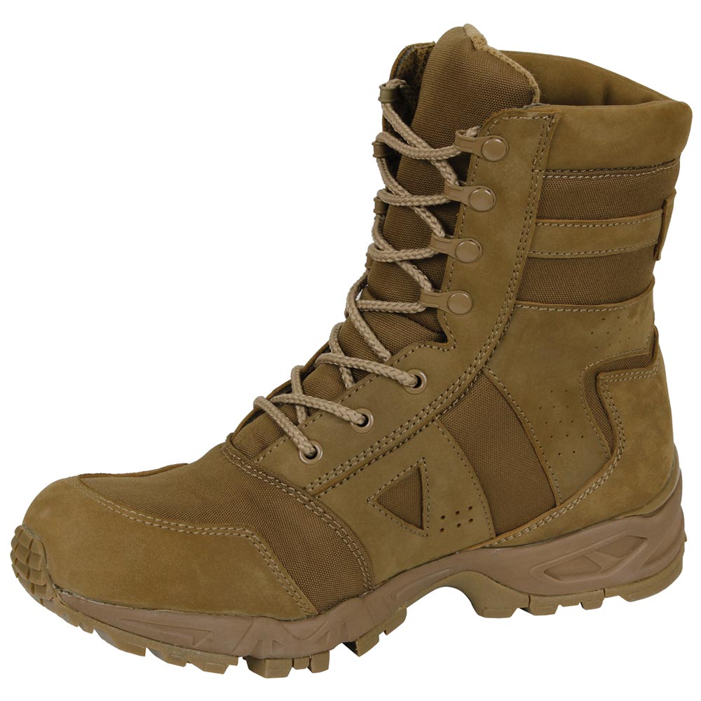 Forced Entry 8-Inch AR 670-1 Coyote Combat Boots