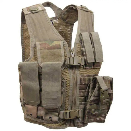 Kids Multicam High Performance Tactical Paintball Vest