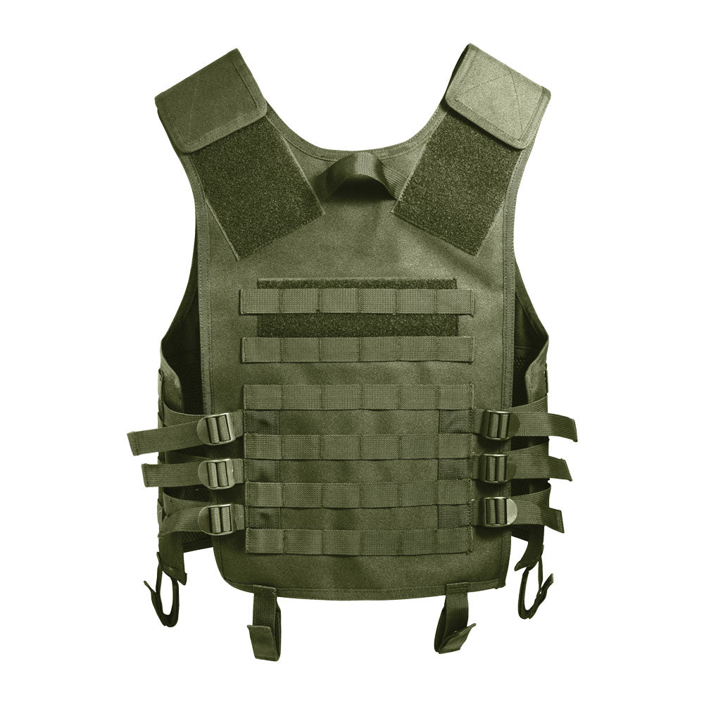 Olive Drab MOLLE Modular Tactical Vest