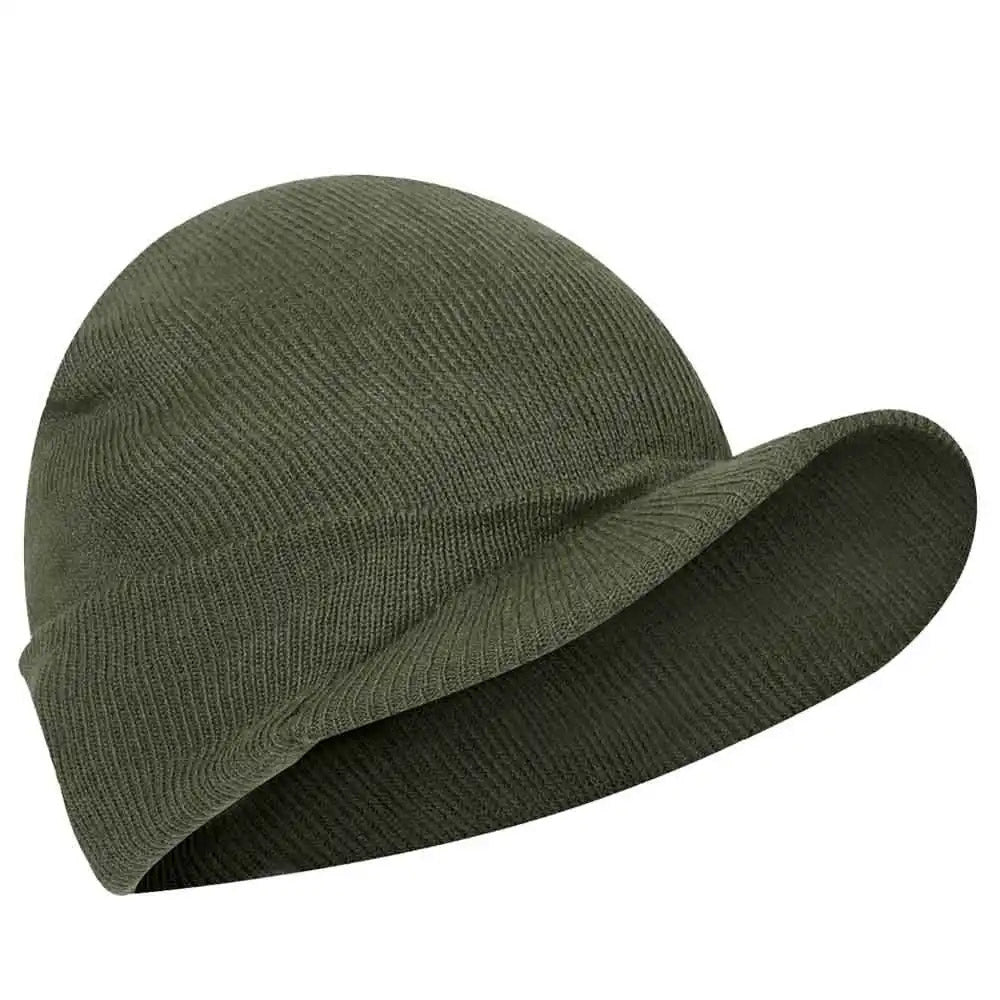 WWII G.I. M1943 1ST PATTERN O.D. COTTON FIELD CAP WITH VISOR