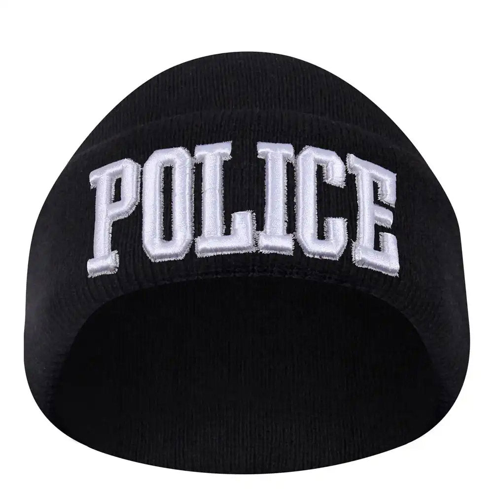 Deluxe Police Embroidered Winter Hat