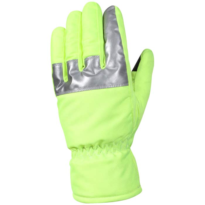 High-Visibility Green Reflective Waterproof Winter Gloves