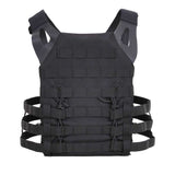 Basic Issue Lightweight Black Plate Carrier Vest