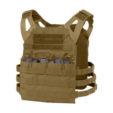 Basic Issue Lightweight Coyote Plate Carrier Vest