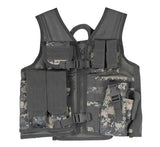 Kids ACU Camo Cross Draw Tactical Vest