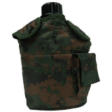 Woodland Digital Camo Military Canteen Cover