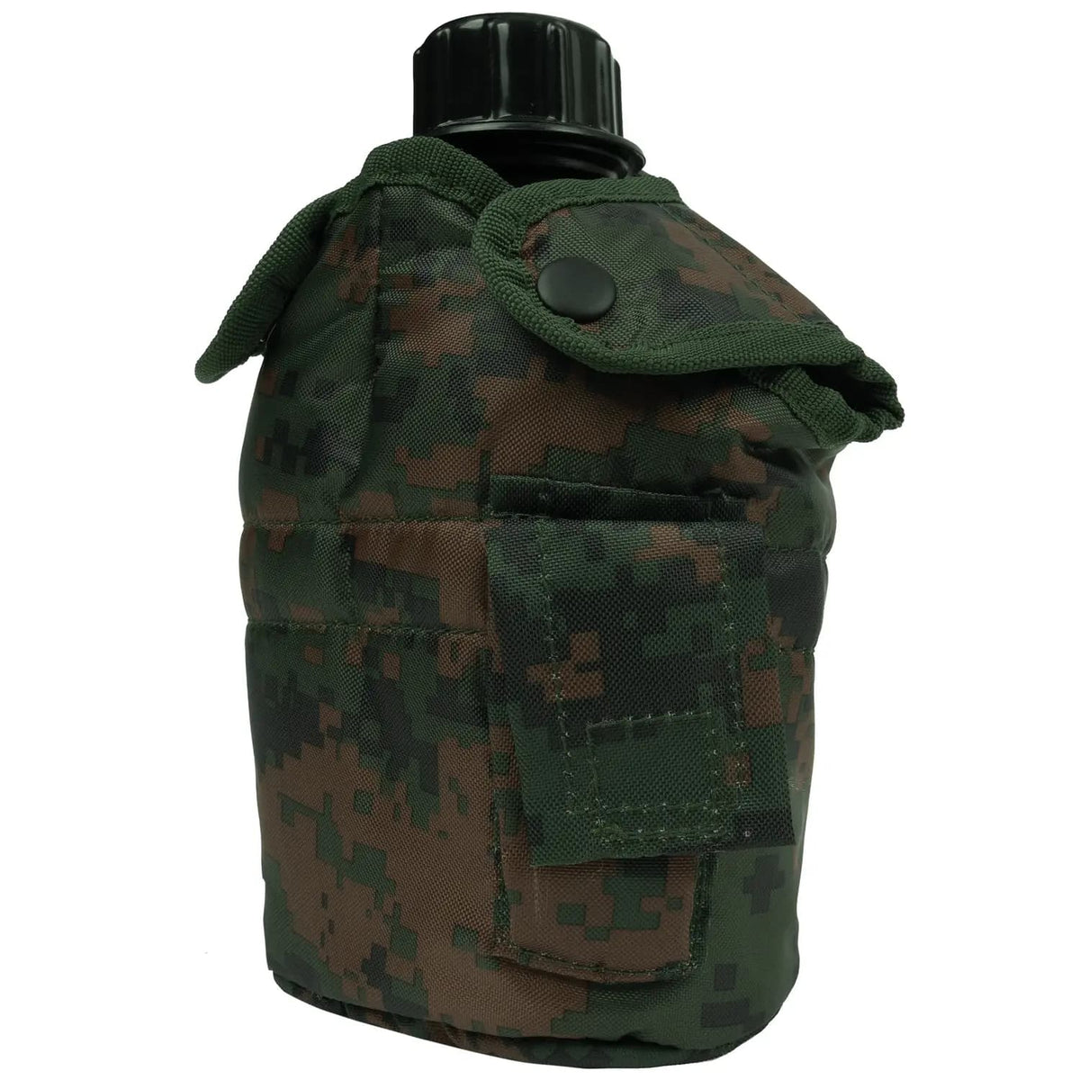 Woodland Digital Camo Military Canteen Cover