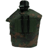Woodland Digital Camo Military Canteen Cover