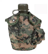 Woodland Digital Camo Military Canteen Cover