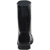 10-Inch Polished Black Leather Military Jump Boot