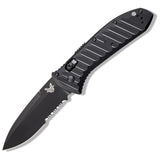 Benchmade 5700SBK Presidio II Automatic Folding Knife 3.72-inch Black S30V Drop Point Combo Blade