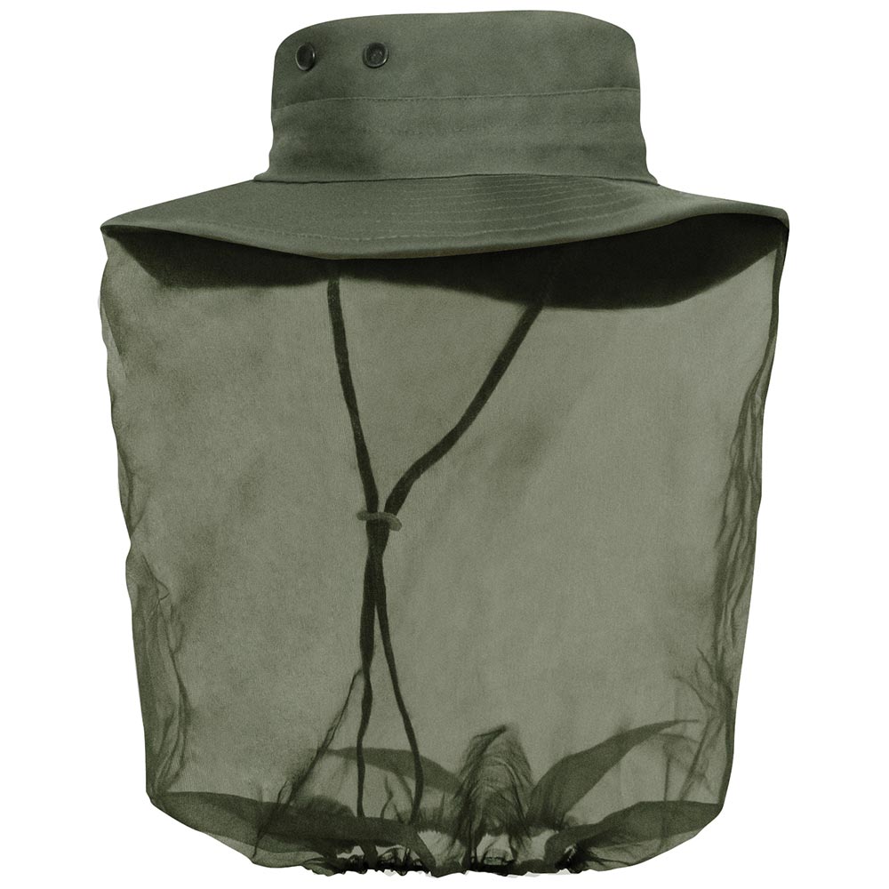 Adjustable Boonie Hat with Mosquito Face Net