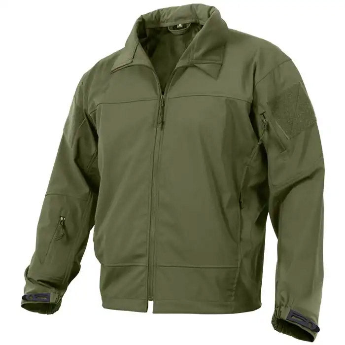 Covert Ops Olive Drab Lightweight Softshell Jacket