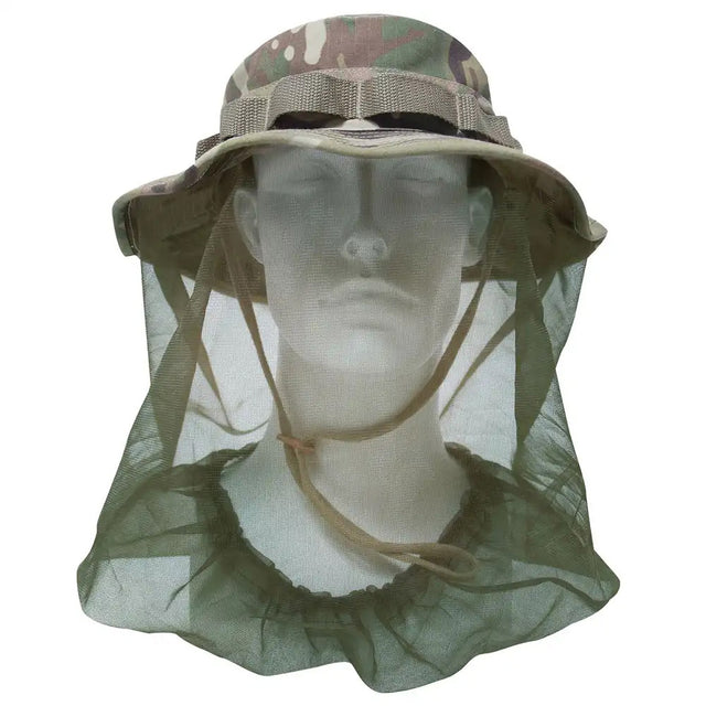 Multicam Boonie Hat with Mosquito Netting