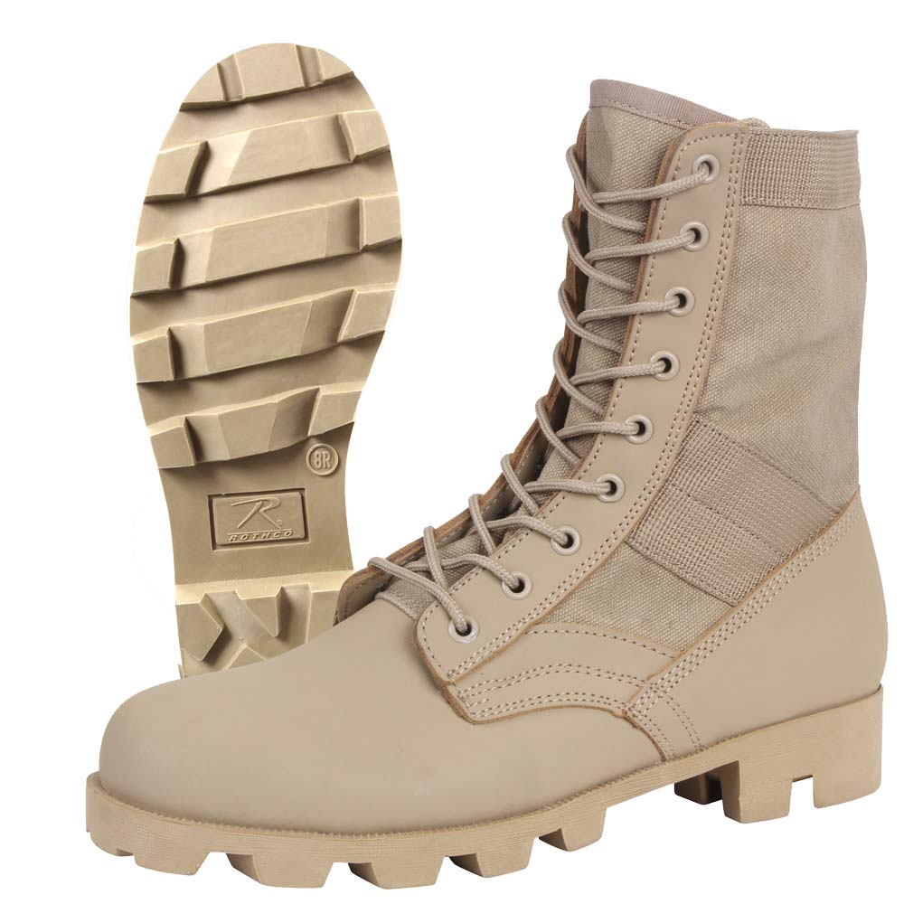 Basic Issue Desert Tan G.I. Style Jungle Boot