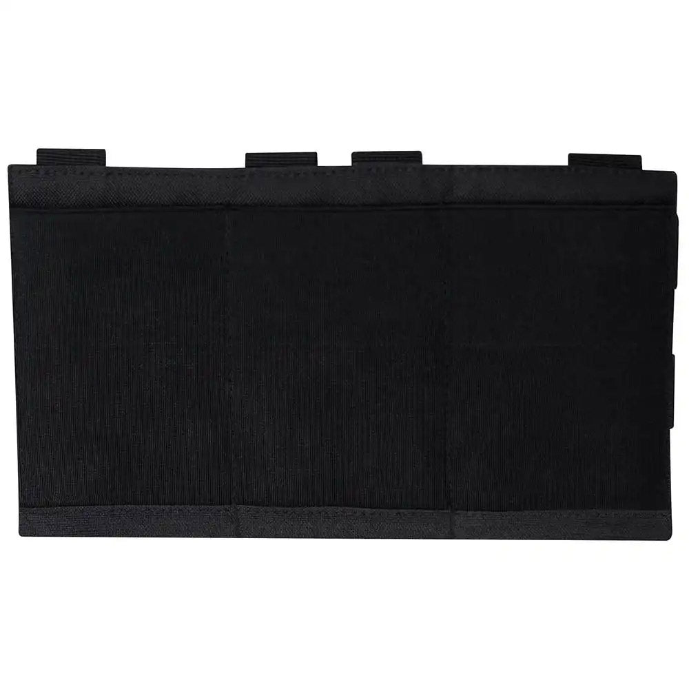 Tactical MOLLE Open-Top Triple Mag Elastic Retention Pouch