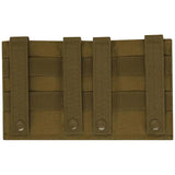 Tactical MOLLE Open-Top Triple Mag Elastic Retention Pouch