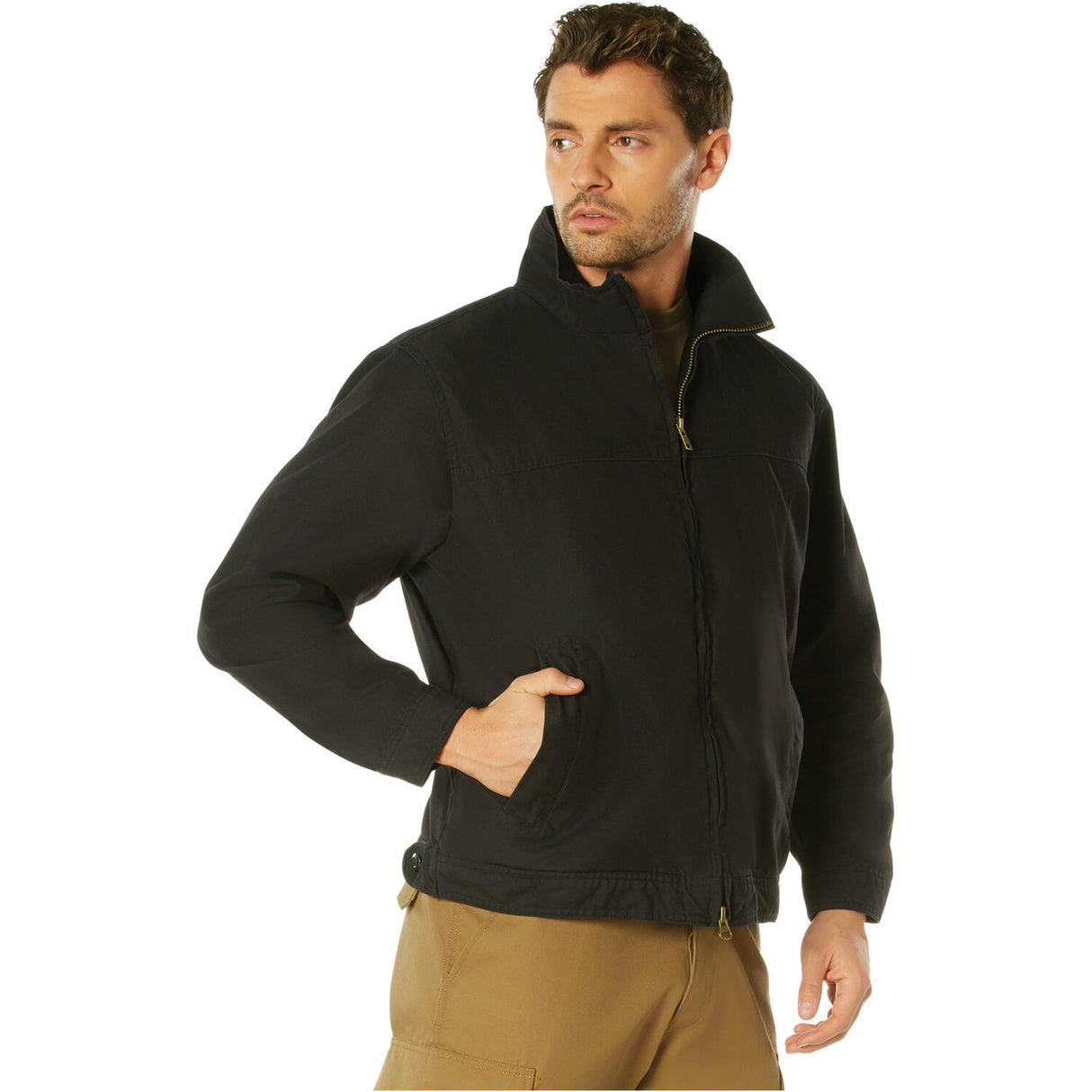 Forced Entry Black Lightweight Concealed Carry Jacket