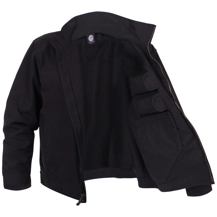 Forced Entry Black Lightweight Concealed Carry Jacket