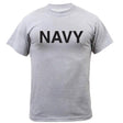 Grey US Navy Physical Training Style T-Shirt