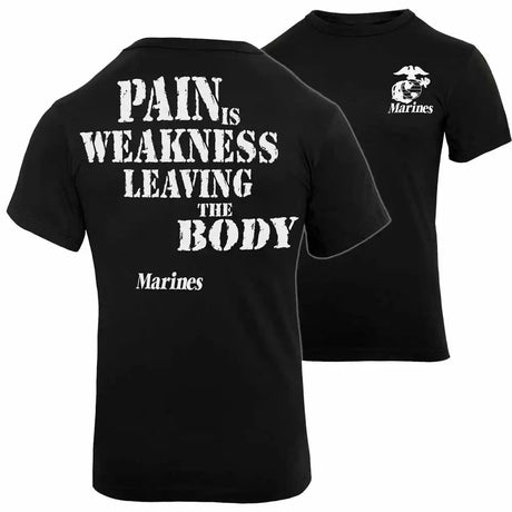 US Marines Pain is Weakness T-Shirt