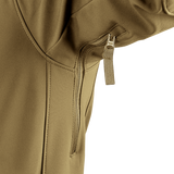 Phantom Softshell Jacket - Coyote underarm vent detail