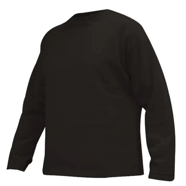 Black Heavyweight ECWCS Thermal Crew Neck Shirt