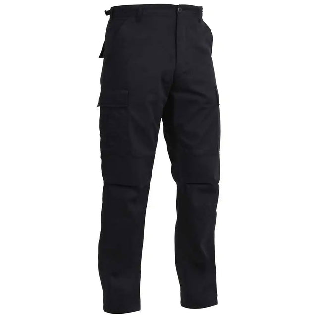 Black SWAT Cloth Fade-Resistant Tactical BDU Pants