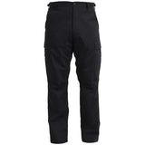 Black SWAT Cloth Fade-Resistant Tactical BDU Pants