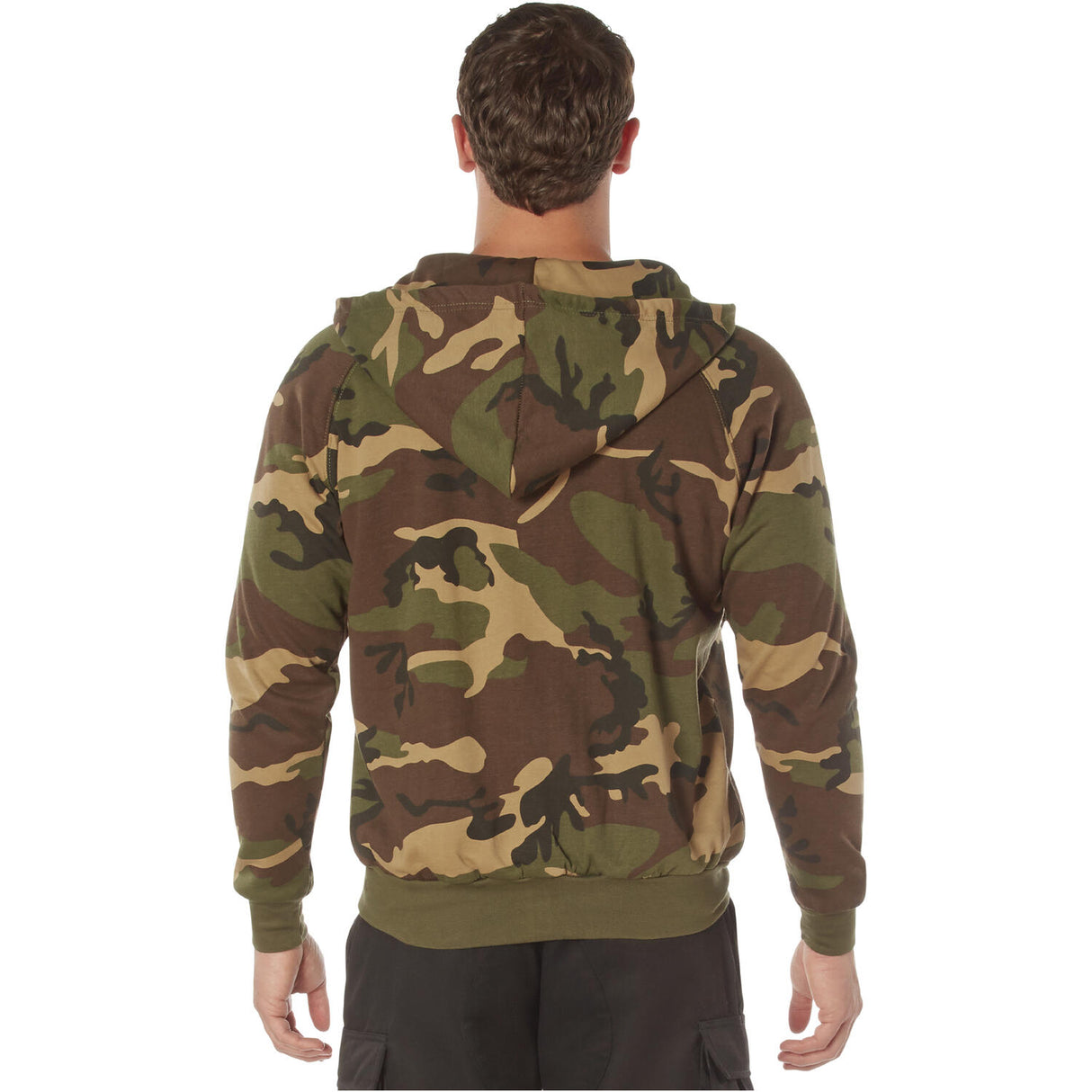 Woodland Camo Thermal Lined Hoodie