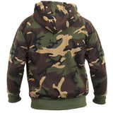 Woodland Camo Thermal Lined Hoodie