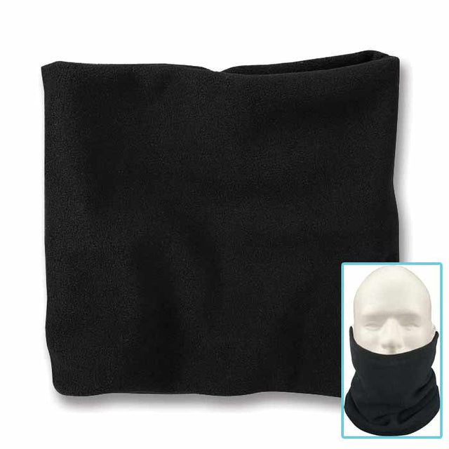 Broner Black Microfleece Winter Neck Gaiter