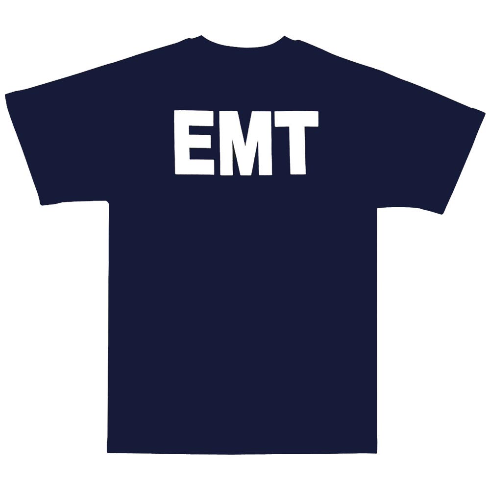 Double-Sided Navy Blue EMT T-Shirt