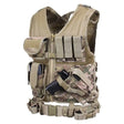 Multicam Cross Draw MOLLE Tactical Vest