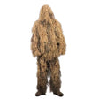 Lightweight 2-Piece Desert Tan Camouflage Ghillie Suit