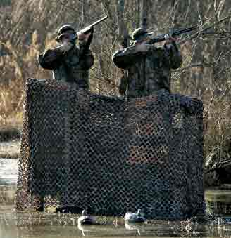 Small Military Camouflage Net - 9 ft 10 in x 9 ft 10 in