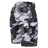 City Camouflage Military BDU Cargo Shorts