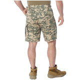 ACU Digital Camo Military BDU Cargo Shorts