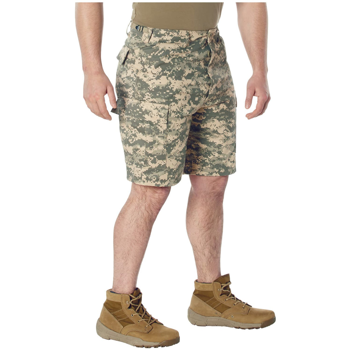 ACU Digital Camo Military BDU Cargo Shorts