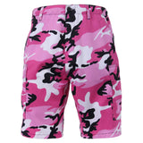 Pink Camo Military BDU Shorts