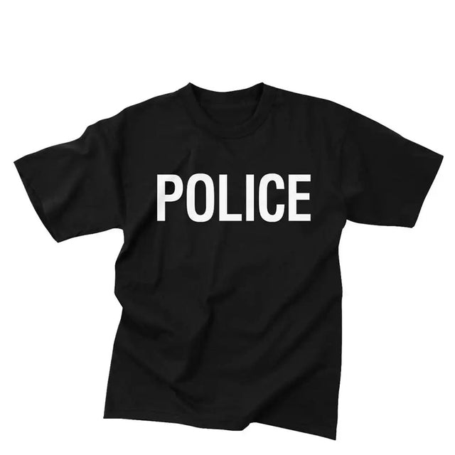 Double-Sided Police Raid T-Shirt