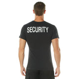 Black Double Sided Security T-Shirt