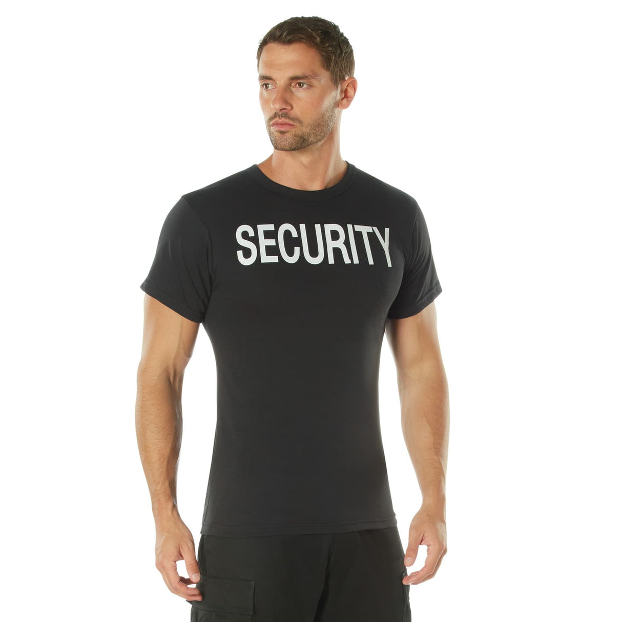 Black Double Sided Security T-Shirt