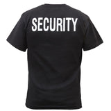 Black Double Sided Security T-Shirt