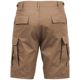 Coyote Brown Military Style BDU Cargo Shorts