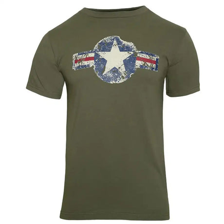 Vintage Olive Drab Army Air Corps T-Shirt